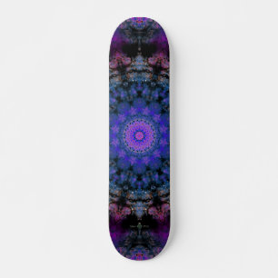 Dunkler Nebel Mandala Skateboard