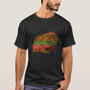 Dunkler Pacman Frosch T-Shirt