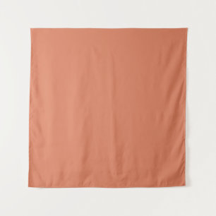 Dunkler Pfirsich (feste Farbe)  Wandteppich