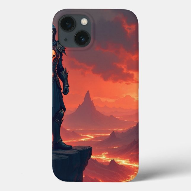Dunkler Ritter der Flamme Case-Mate iPhone Hülle (Rückseite)