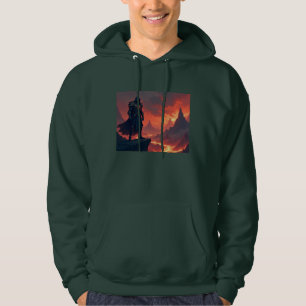 Dunkler Ritter der Flamme Hoodie