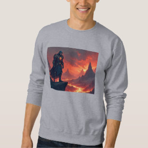 Dunkler Ritter der Flamme Sweatshirt
