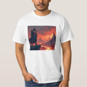 Dunkler Ritter der Flamme T-Shirt