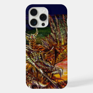DUNKLER RITTER UND DRACHE Fantasy iPhone Hülle