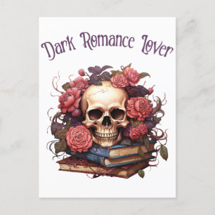 Dunkler Romantikliebhaber Postkarte