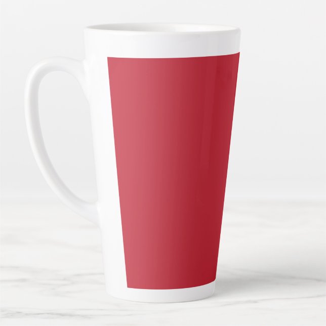 Dunkler roter Hintergrund  Milchtasse (Links)