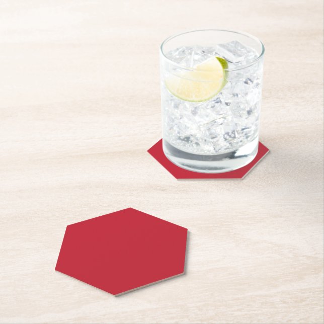 Dunkler roter Hintergrund  Untersetzer (Vor Ort)