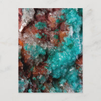 Dunkler Rust und Aquamarines Quarz