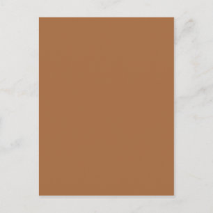 Dunkler Sandy Beige Kaffee Karamelll Farbe nur bra Postkarte