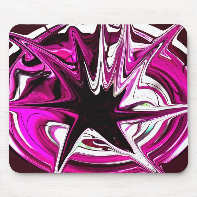 Dunkler Star Mousepad (Vorne)