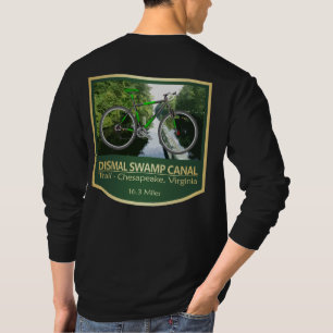 Dunkler Sumpfkanal-Pfad (Fahrrad2) T-Shirt