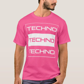 Dunkler Techno Progressive Electro Raver Love Rave T-Shirt