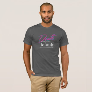 Dunkler Tod zum Zurückfallen T-Shirt