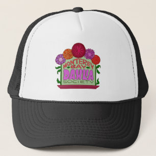 dunkler und launischer Hut Truckerkappe