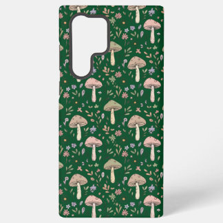 Dunkler Wald Smaragd Pilze Nahtlos Sophisticated Samsung Galaxy Hülle