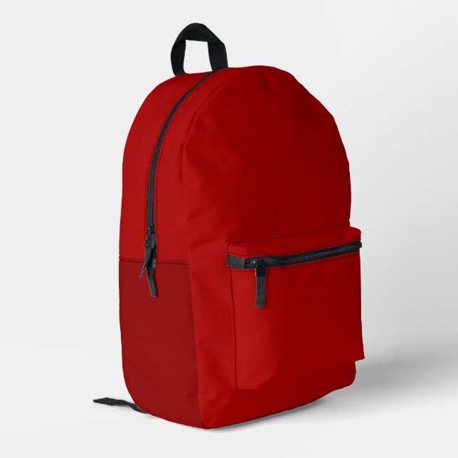 Dunklere Rote Tasche  (Rückseitige Ecke links)