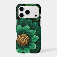 Dunkles Ästhetik-Wildblumen-iPhone-17-Pro-Case