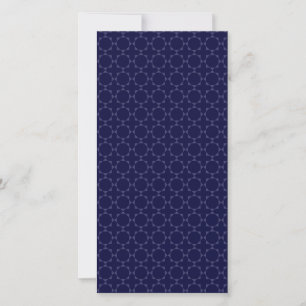 Dunkles Blau Islamisches Geometrisches Muster