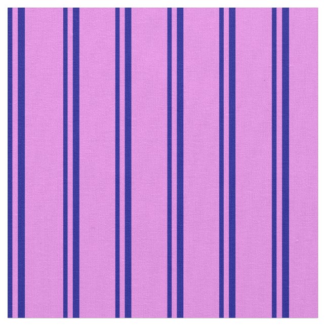 Dunkles Blau- und Violettgeflecht Stoff (Nahaufnahme)