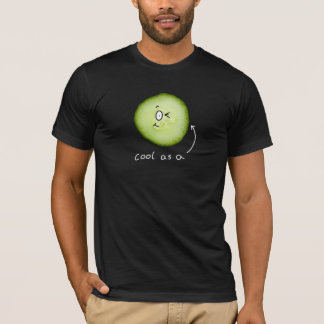 dunkles cooles als Gurke T - Shirt