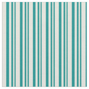 Dunkles Cyan- und Beige-Muster für farbige Streife Stoff