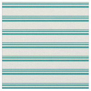 Dunkles Cyan- und Beige-Muster für farbige Streife Stoff