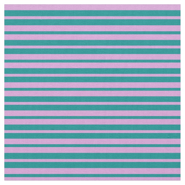 Dunkles Cyan- und Pflaumenmuster Stoff (Nahaufnahme)