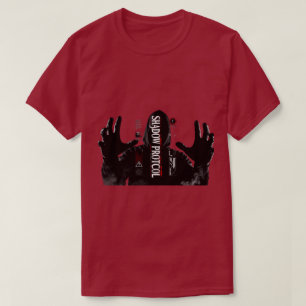 Dunkles Cyberpunk-Hacker-Techwear-T-Shirt T-Shirt