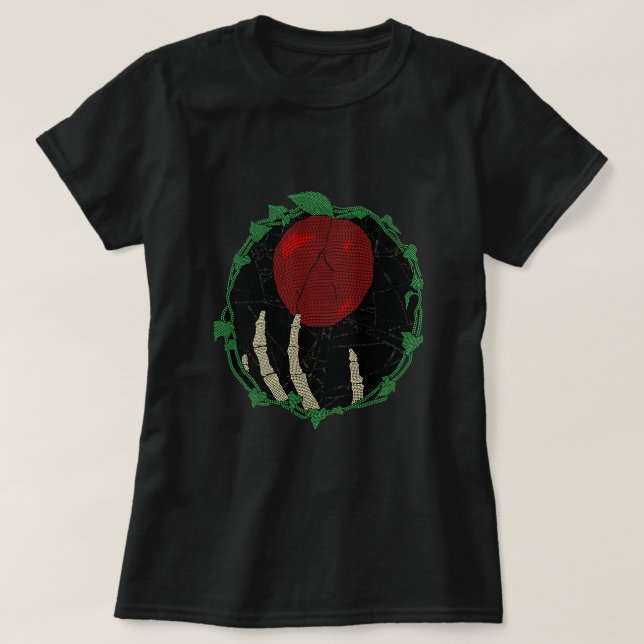 Dunkles Design T-Shirt (Design vorne)