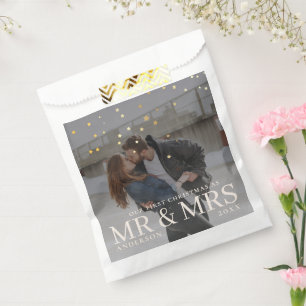 Dunkles Dusky Couple Foto mit Sternen für Weihnach Geschenktütchen