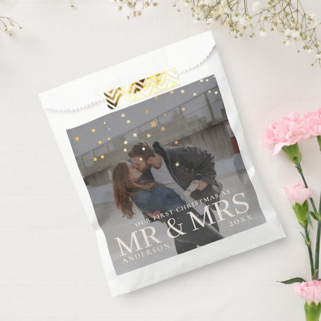 Dunkles Dusky Couple Foto mit Sternen für Weihnach Geschenktütchen (Versiegelt)