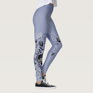 Dunkles gotisches abstraktes wunderliches örtlich leggings