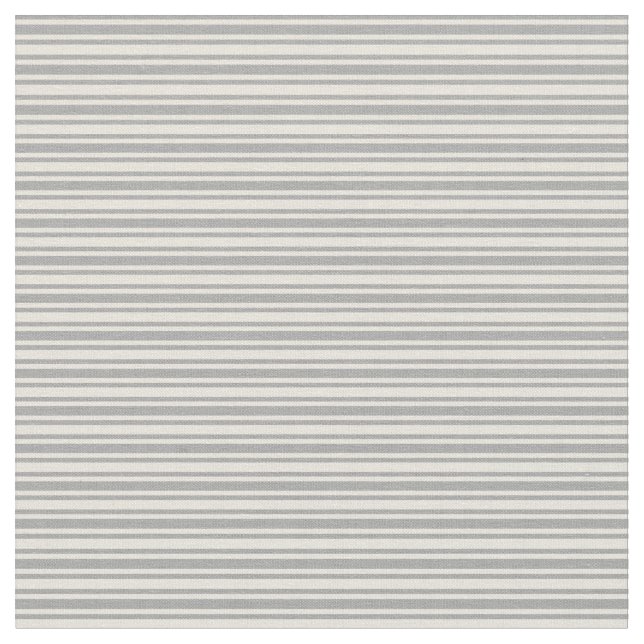 Dunkles Grau-Beige Muster der Streifen Stoff (Nahaufnahme)