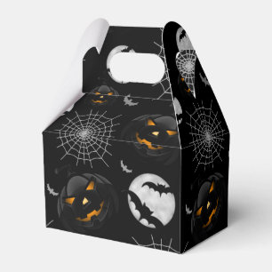 Dunkles Halloween-Muster Geschenkschachtel