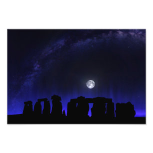 Dunkles Henge Fotodruck