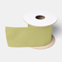 Dunkles Khaki Einfarbig Satinband