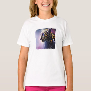 Dunkles Leopard T-Shirt