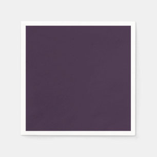 Dunkles lila Standardcocktail-Papierserviette Serviette