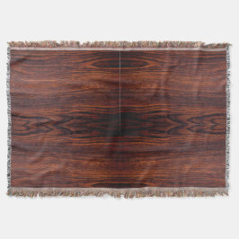 Dunkles Mahagoniholz | Braunholzmuster Decke