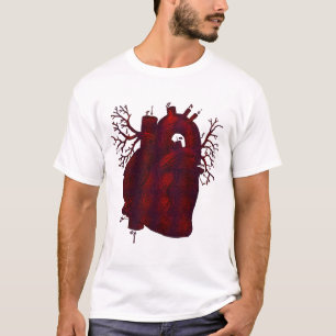 Dunkles menschliches Herz-Shirt T-Shirt