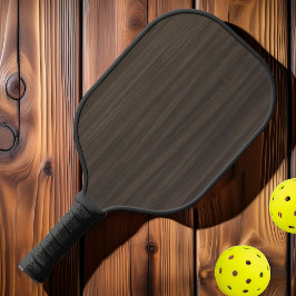 Dunkles modernes Holz Pickleball Schläger
