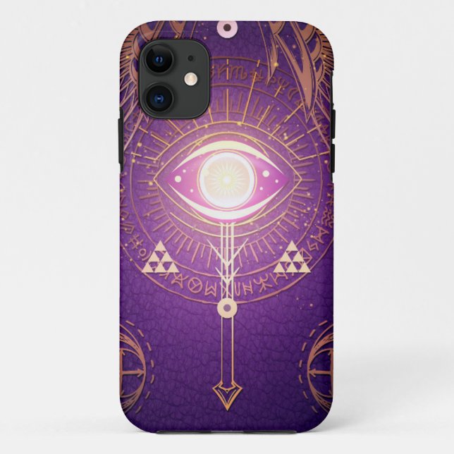 Dunkles mystisches arksches Auge der Ewigkeit Case-Mate iPhone Hülle (Rückseite)