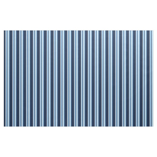 Dunkles nautical Light Blue Stripes Muster Stoff (Fat Quarter (45,7 x 55,9 cm))
