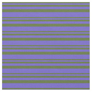 Dunkles Olive Green & Slate Blue Farbmuster Stoff