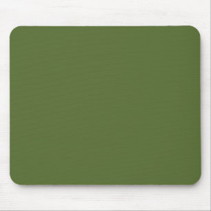 Dunkles Olivgrün Mousepad