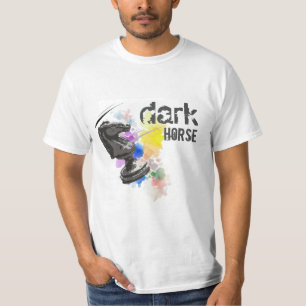 Dunkles Pferd T-Shirt