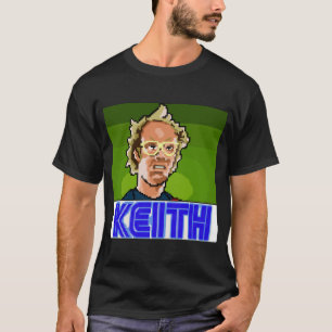 Dunkles Shirt-Pixel Keith T-Shirt