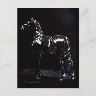 Dunkles Silber Postkarte