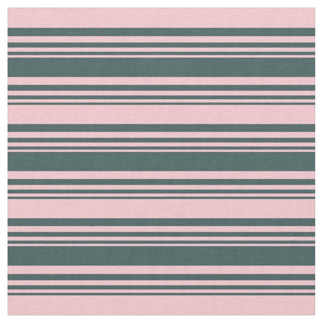 Dunkles Slate Grau & Pink Lines Muster Stoff (Nahaufnahme)