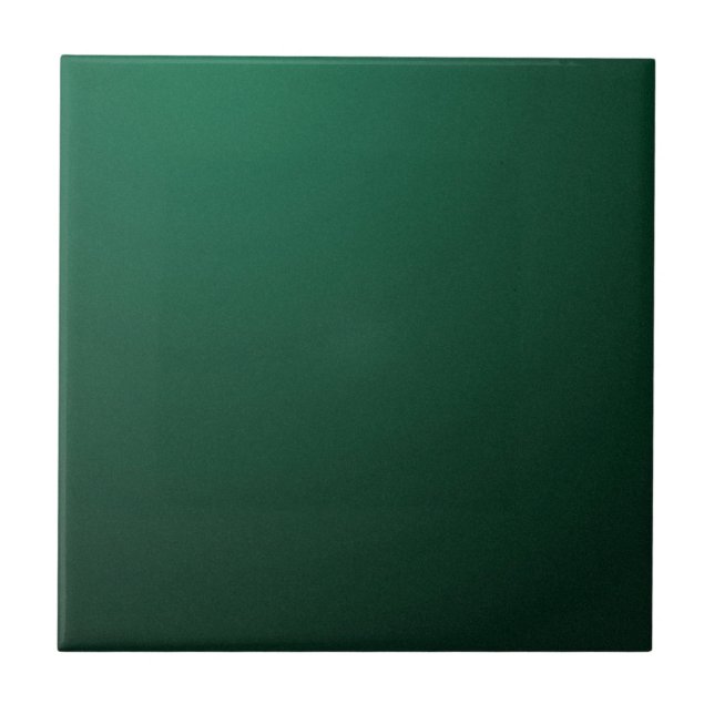 DUNKLES SMARAGD (ein dunkelgrüner Entwurf mit Fliese (Vorderseite)